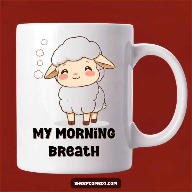 Happy Sheep Mist Mug: A Funny Breath of Fresh Air!