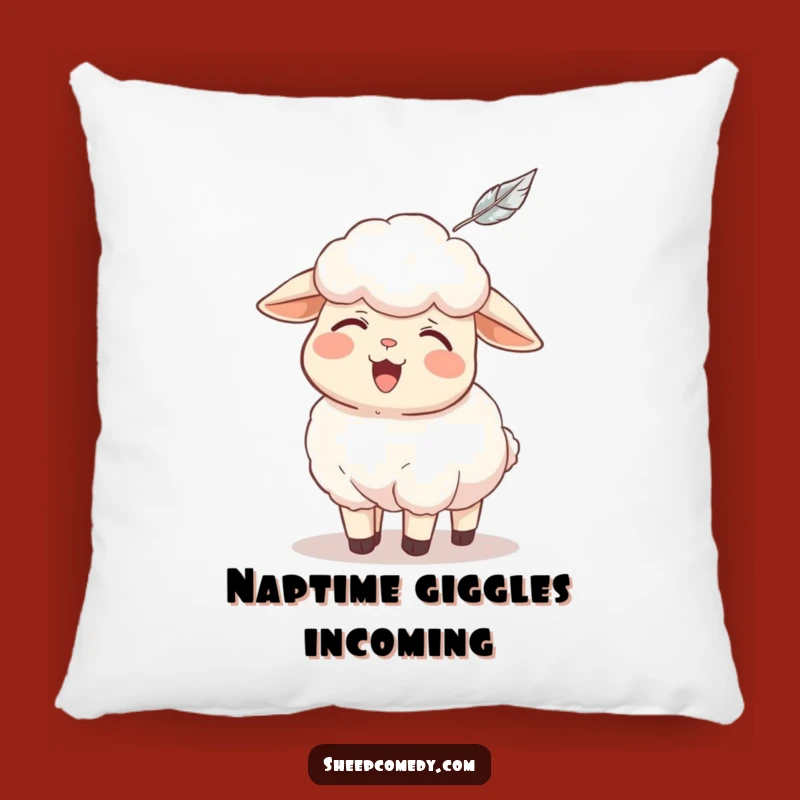 Funny Sheep Tickle Pillow: Soft Giggling Sheep Cushion, Perfect Cozy Comical Gift