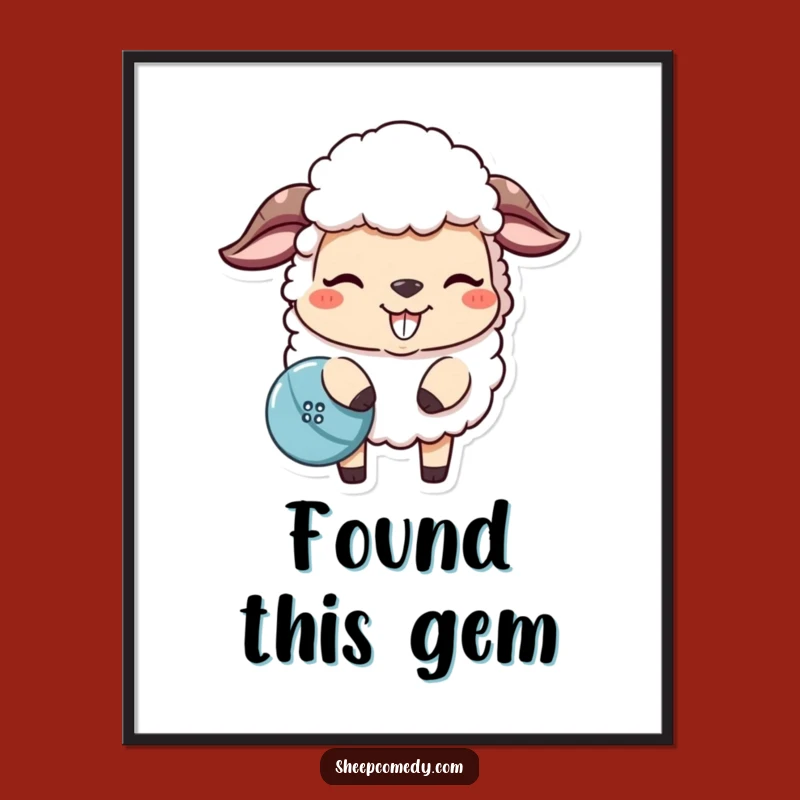 Funny Sheep Mischief Digital Art - Instant Humor for Your Space