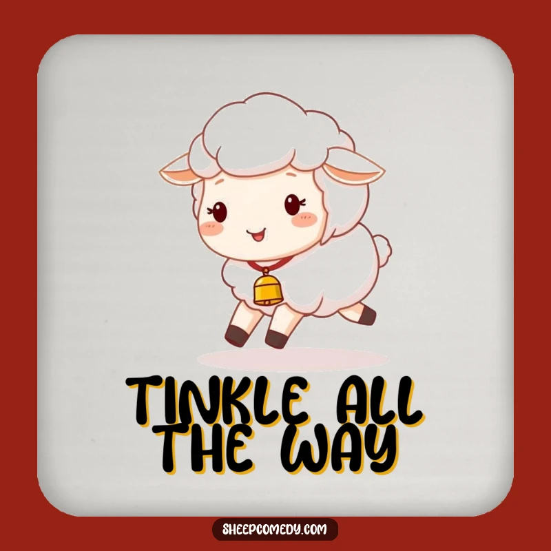 Funny Sheep Coasters: Joyful Protection for Your Surfaces, Set of Funny Gifts