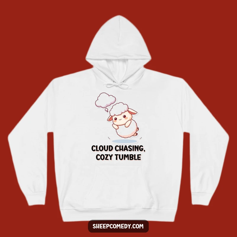 Cozy Clumsy Sheep Hoodie: Warmth for Dreamers, A Comforting Funny Gift