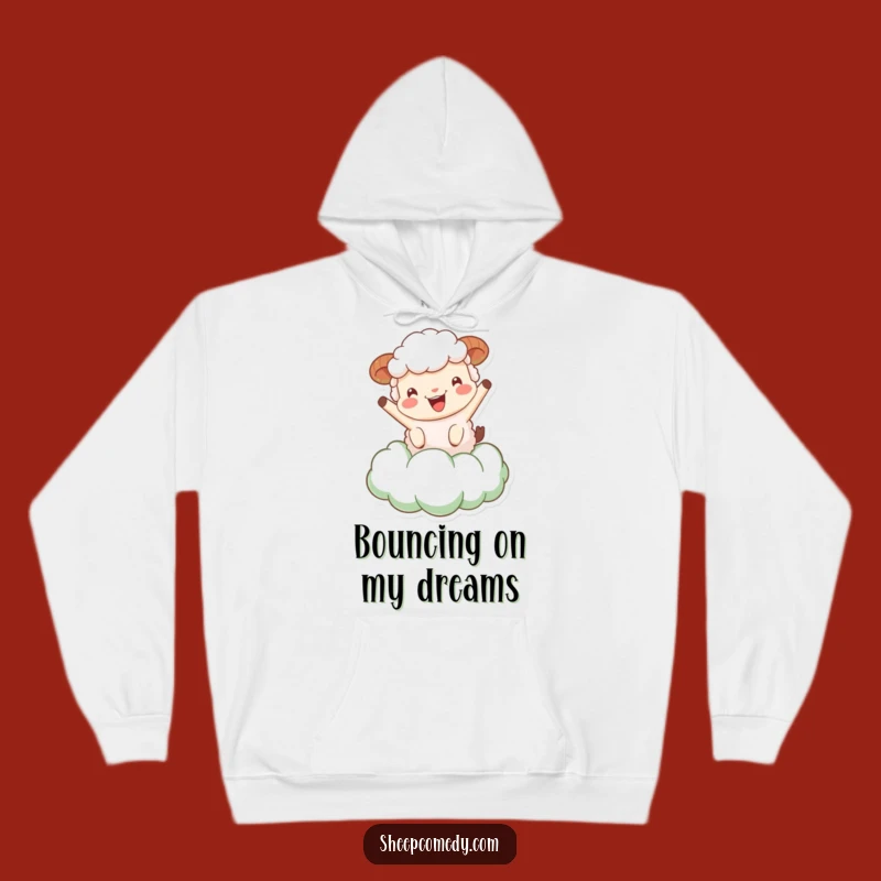 Funny Sheep Cloud Hoodie: Cozy and Dreamy Humorous Gift