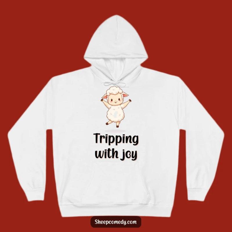 Funny Sheep Pirouette Hoodie - Cozy & Hilarious Dance Lover Gift