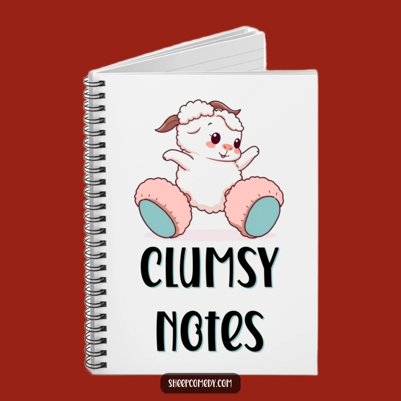 Funny Sheep Tripping Notebook: Sheep's Comedic Journal Gift