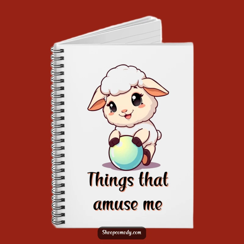 Funny Playful Sheep Notebook: Cute Sheep Journal, Perfect Funny Gift for Writers