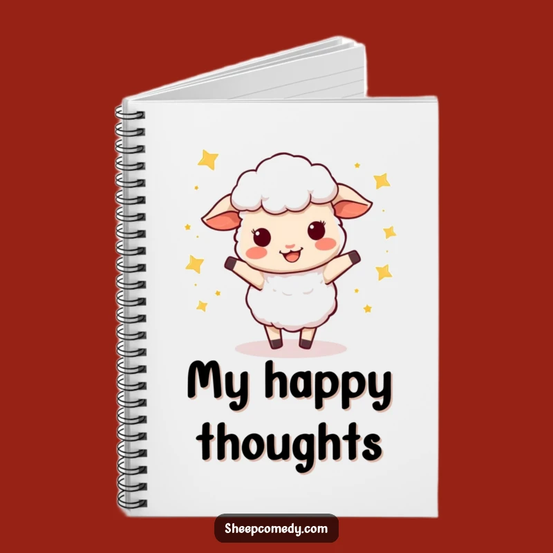 Funny Wiggle Dance Sheep Notebook: Cute Sheep Journal, Perfect Funny Gift for Writers