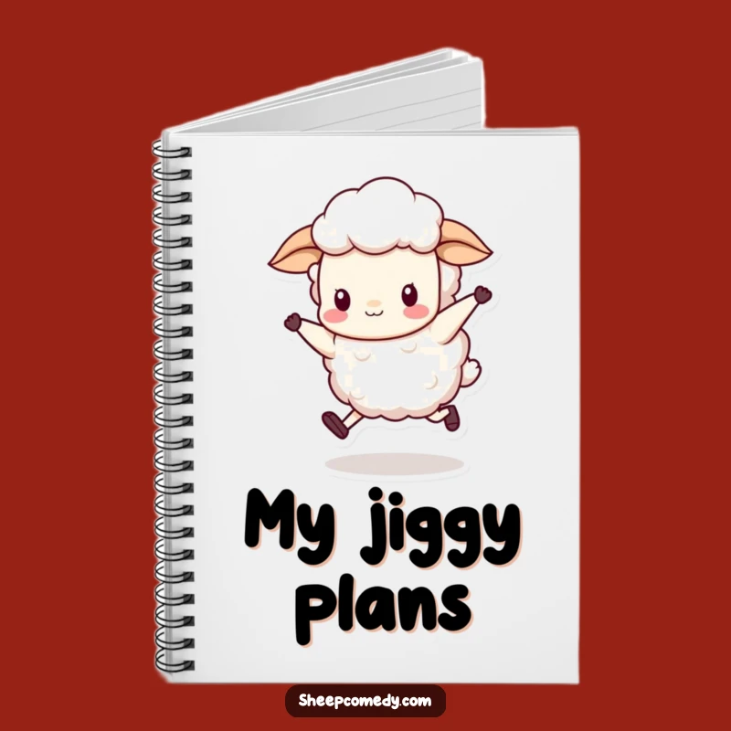 Silly Sheep Skip Notebook: Jot Down Your Funny Moves!