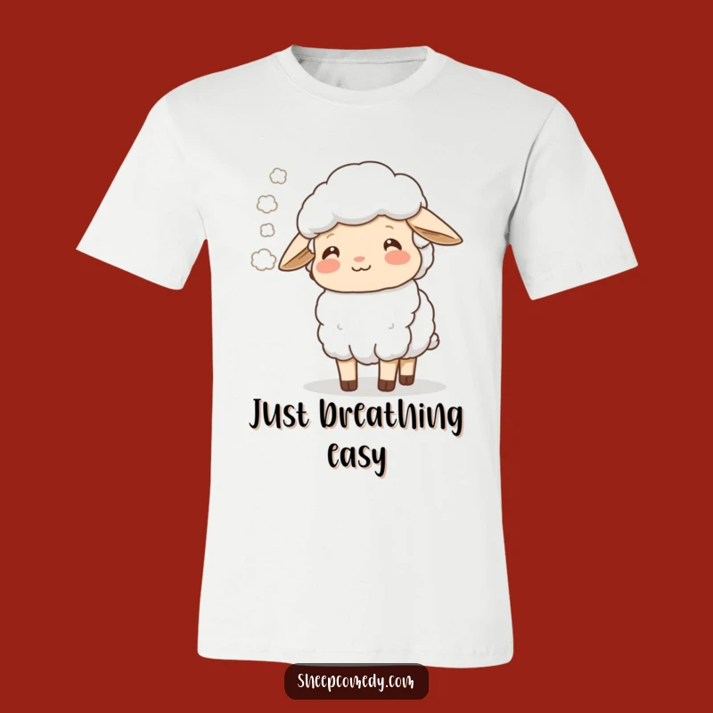 Funny Sheep Mist T-Shirt: Exhale Your Worries in Style!