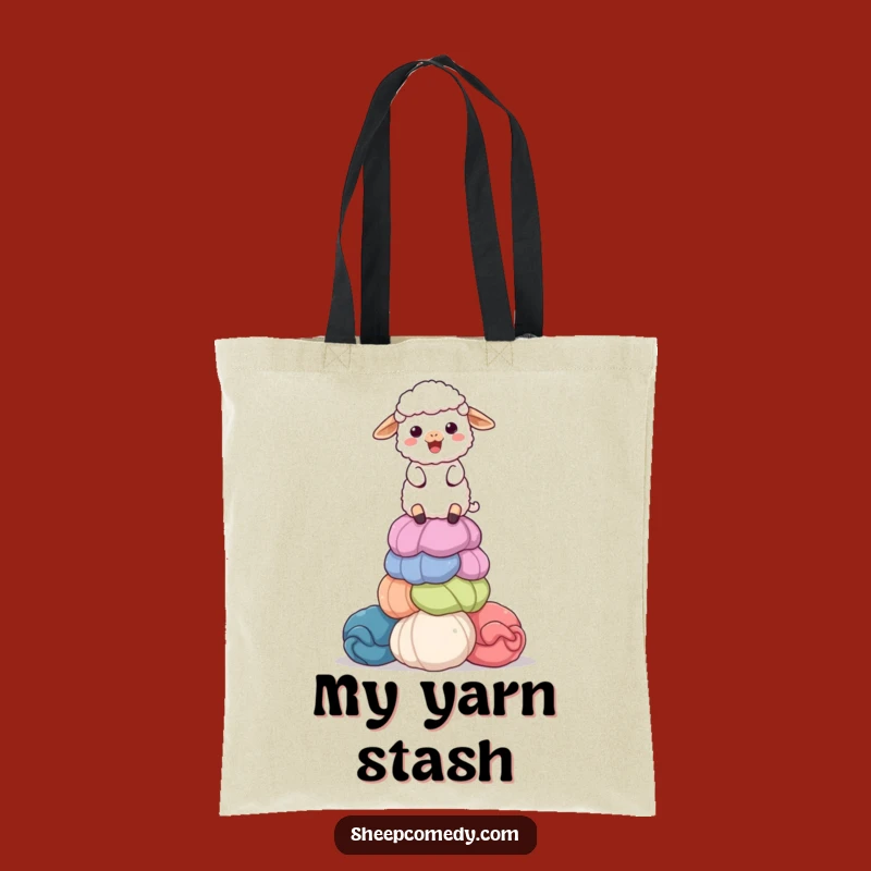 Funny Sheep Wool Bag: Hilarious and Practical Tote for Crafters